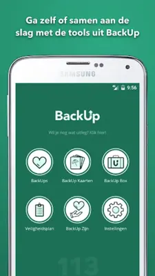 BackUp 113 zelfmoordpreventie android App screenshot 4